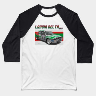 Lancia Delta EVO GrpA Baseball T-Shirt